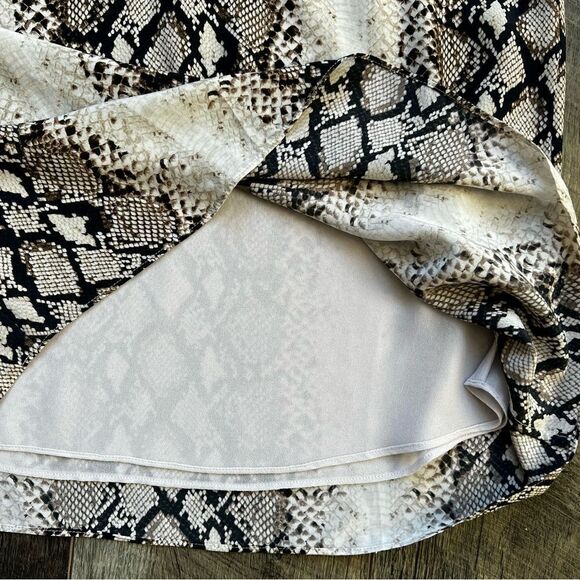 JOIE Talma Snakeskin Print Shirtdress Size Small - Picture 8 of 14